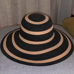 Nordstrom Black & Tan Sunhat